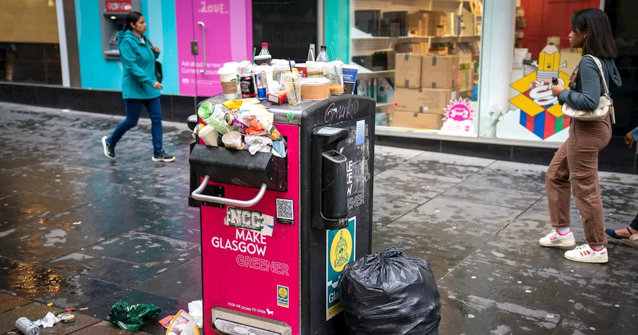 Glasgow to face bin strikes in August as union confirms walkout dates