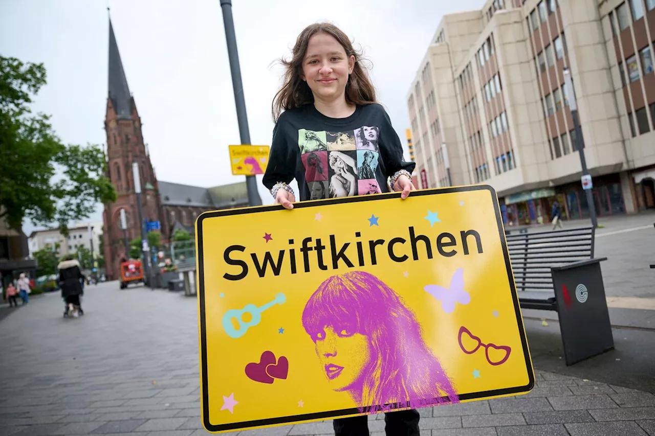 German city renamed Swiftkirchen for Taylor Swift concerts gets 1,400 bids for the signs