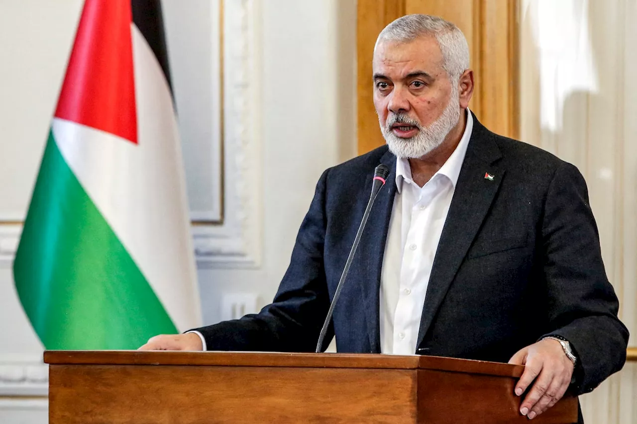 Hamas chief Ismail Haniyeh assassinated in Tehran, Iran says