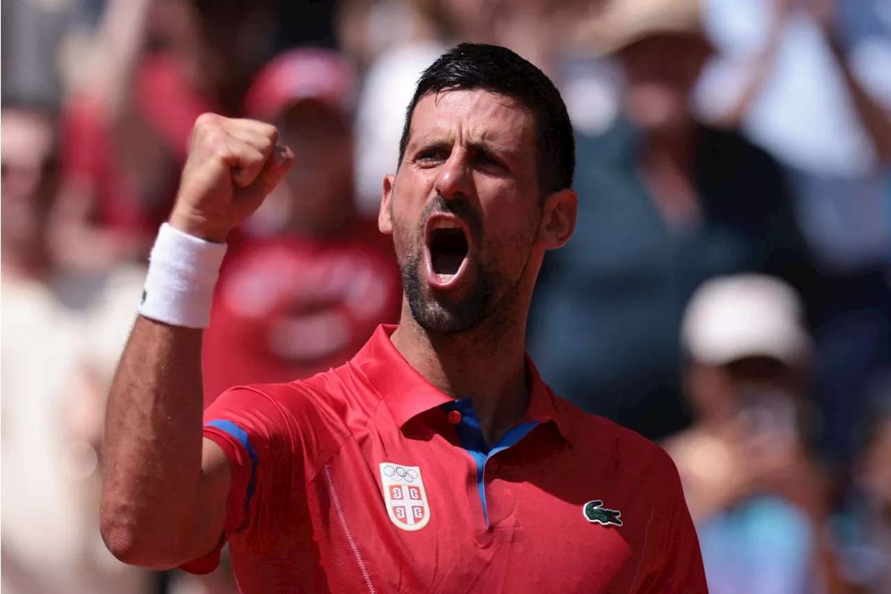 Djokovic reaches Olympic tennis quarterfinals in ominous fashion