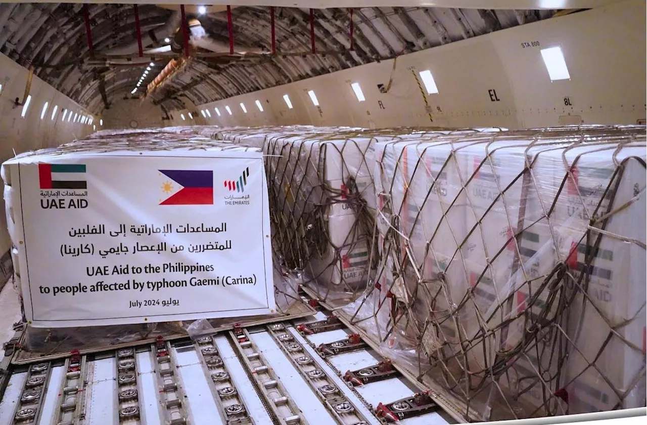 UAE donates food, essentials to Carina, Habagat victims —BOC