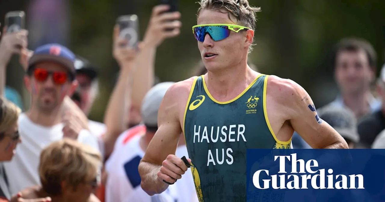 Matt Hauser misses triathlon medal but records best result Australian men’s result in 20 years