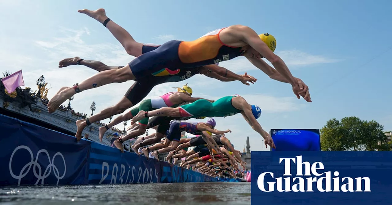 ‘Our bet paid off’: Paris celebrates Olympic triathletes’ swim in the Seine