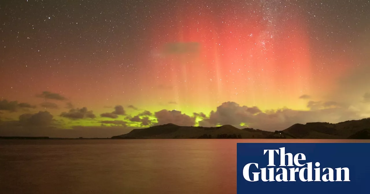 Technicolour skies glow across Australia and NZ as solar flares trigger aurora australis