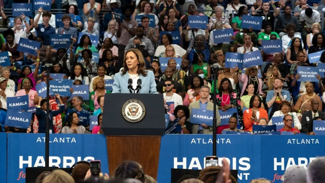 Kamala Harris ya aventaja a Trump en mayoría de estados clave, según encuesta