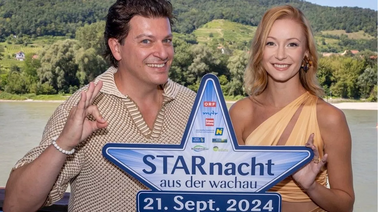  Was Kaleen und Patrizio Buanne bei 'Starnacht' feiern