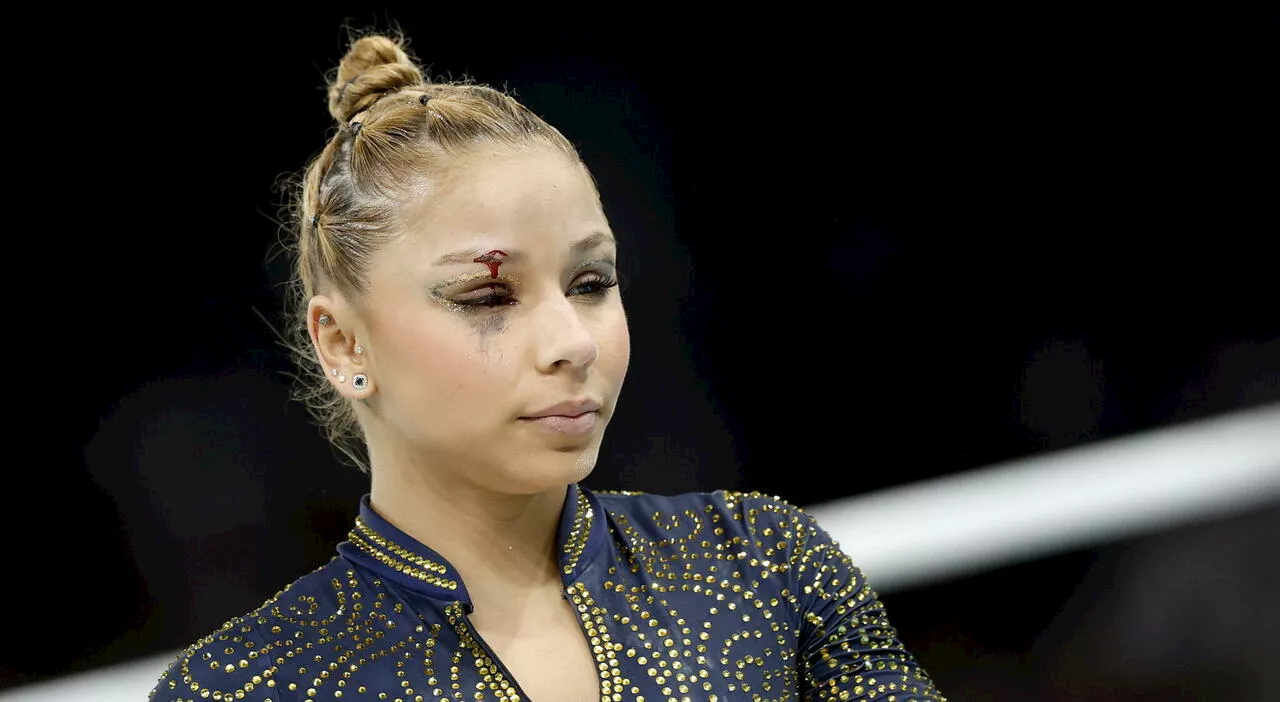 Flavia Saraiva, infortunio choc agli occhi durante l'allenamento di ginnastica artistica alle Olimpiadi: «Siam