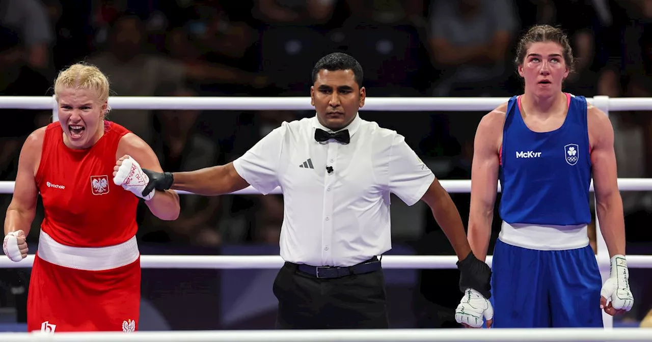 Irish fans fuming as Aoife O'Rourke loses controversial split decision