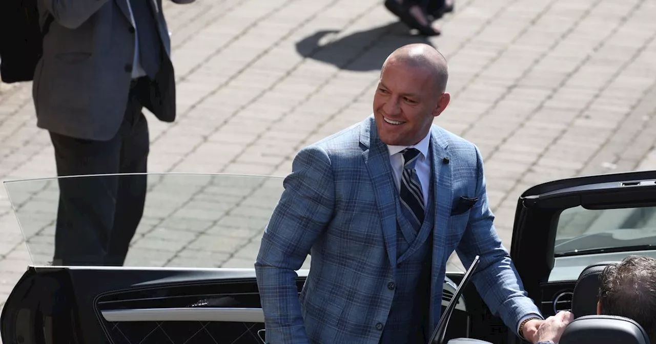 Watch: Conor McGregor sports new look as he leaves court