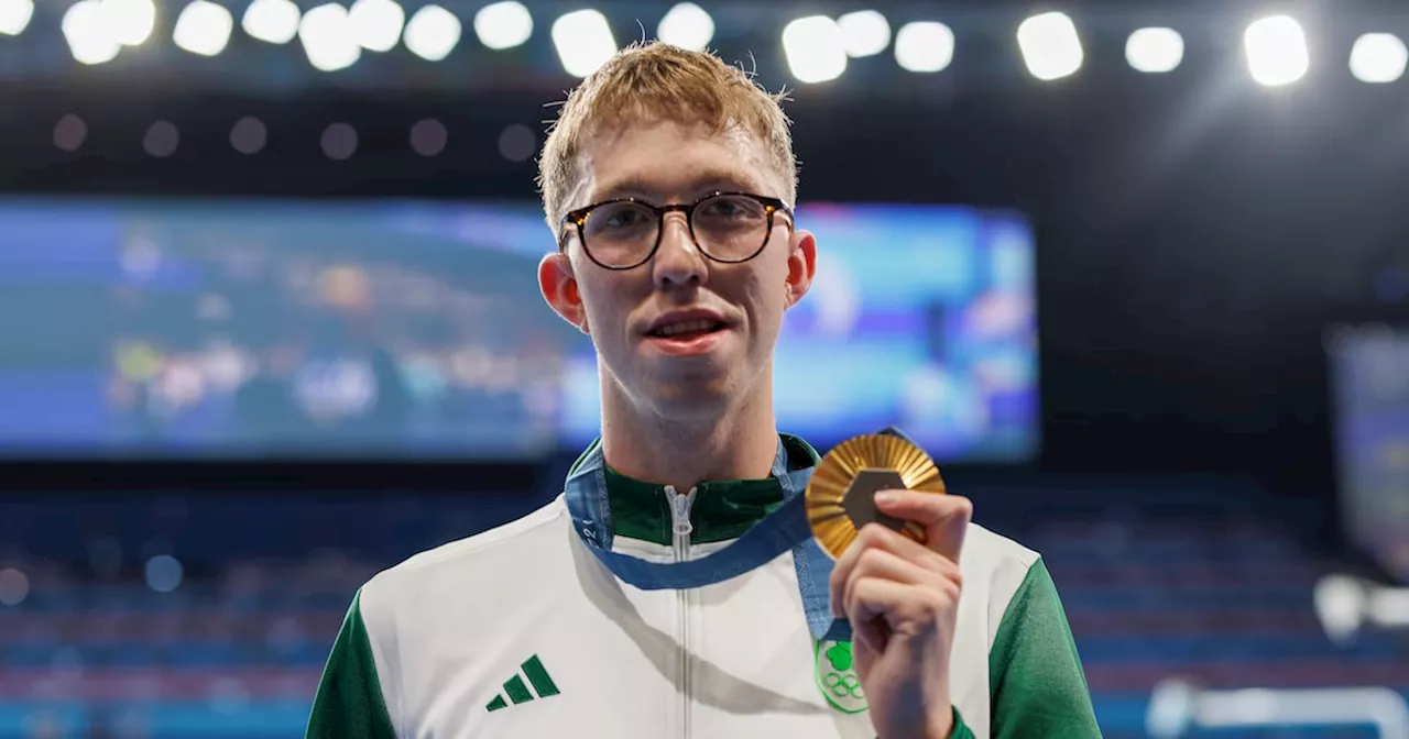 Irish news: Daniel Wiffen wins Olympic gold medal for Ireland; Two die in Westmeath helicopter crash