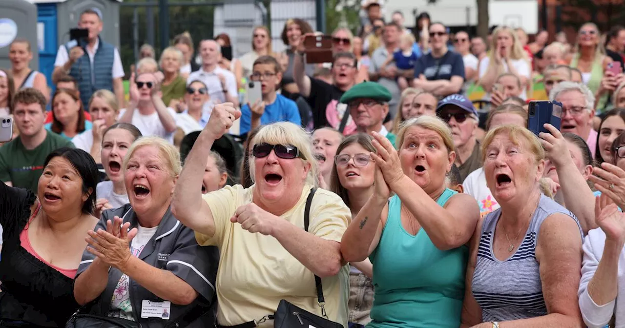 Locals gather to cheer Kellie Harrington on: ‘Today is like Christmas without Santa Claus’