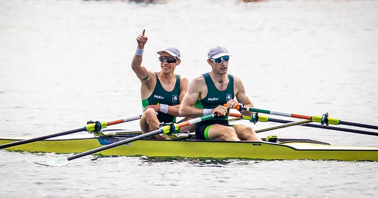 Paul O’Donovan and Fintan McCarthy set the bar high to qualify for final