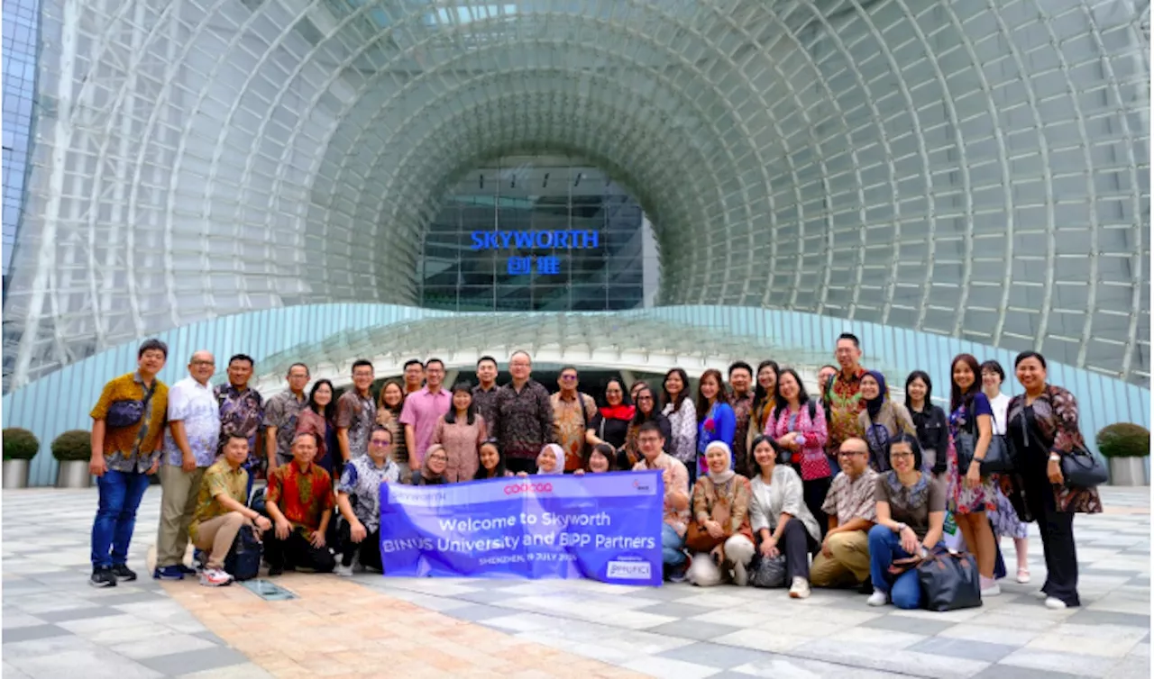 BINUS University dan BIPP Berkunjung Shenzhen Tiongkok, Begini Tujuannya