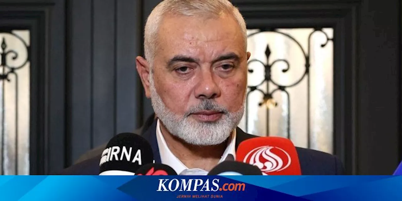 Siapa Ismail Haniyeh, Petinggi Hamas yang Terbunuh di Iran?