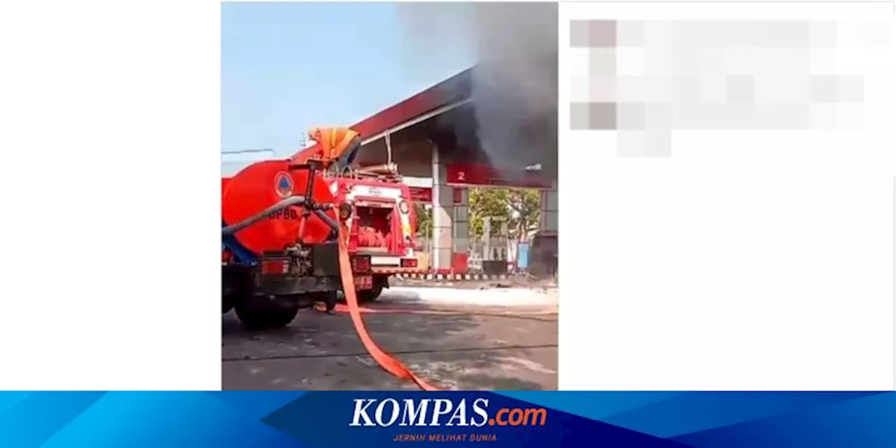 SPBU Colomadu Karanganyar Terbakar Saat Pengemudi Gran Max Isi BBM, Ini Kata Pertamina