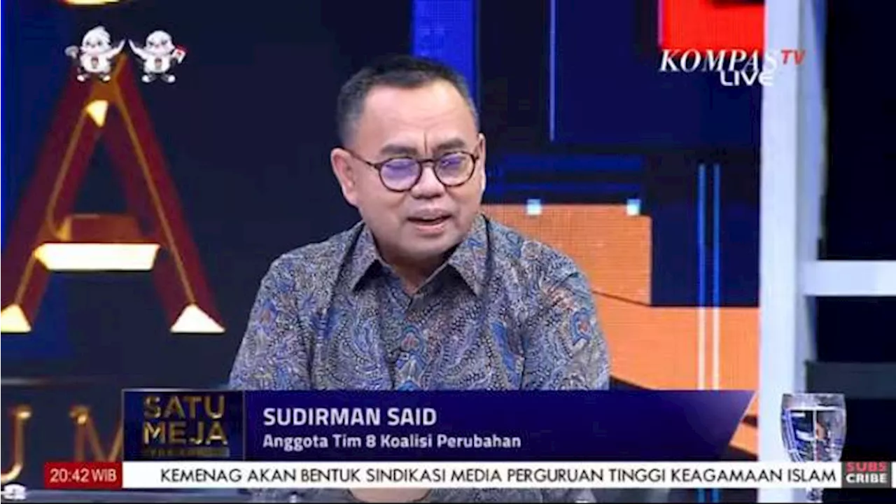 Sudirman Said Optimistis Lulus Tes Tertulis Capim KPK: Nanti Kita Hormati Keputusan Pansel