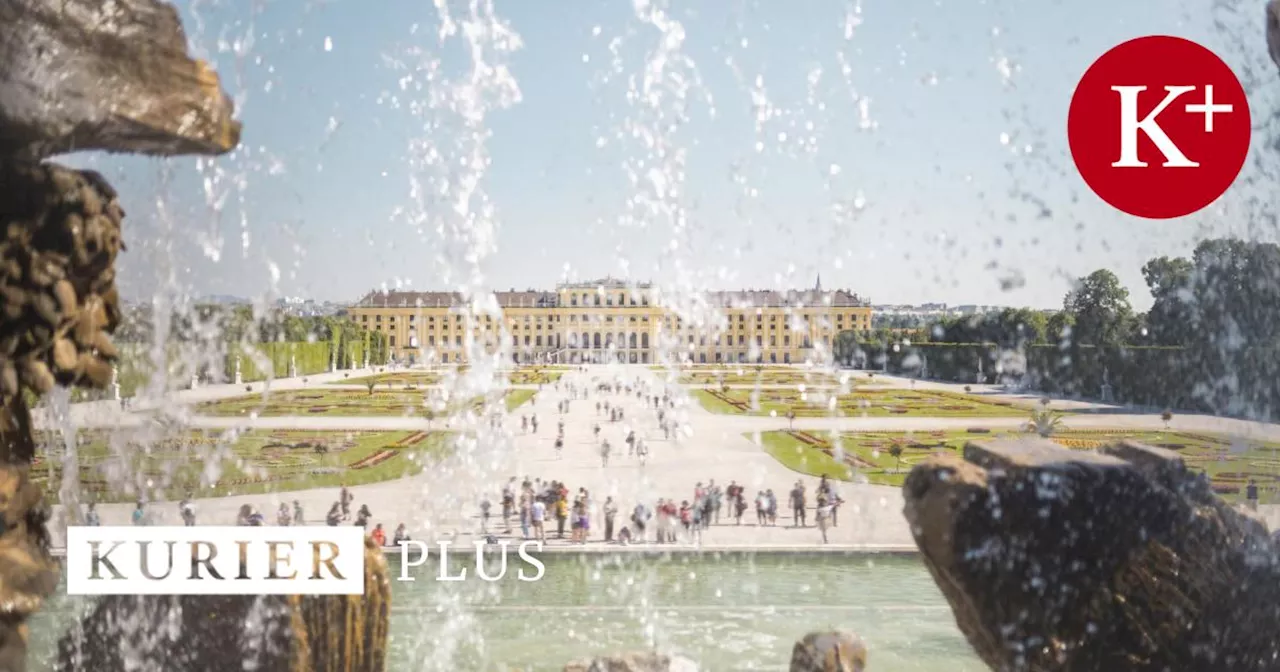 Nur vier Stunden: Neptunbrunnen im Schönbrunn wird Wasser abgedreht