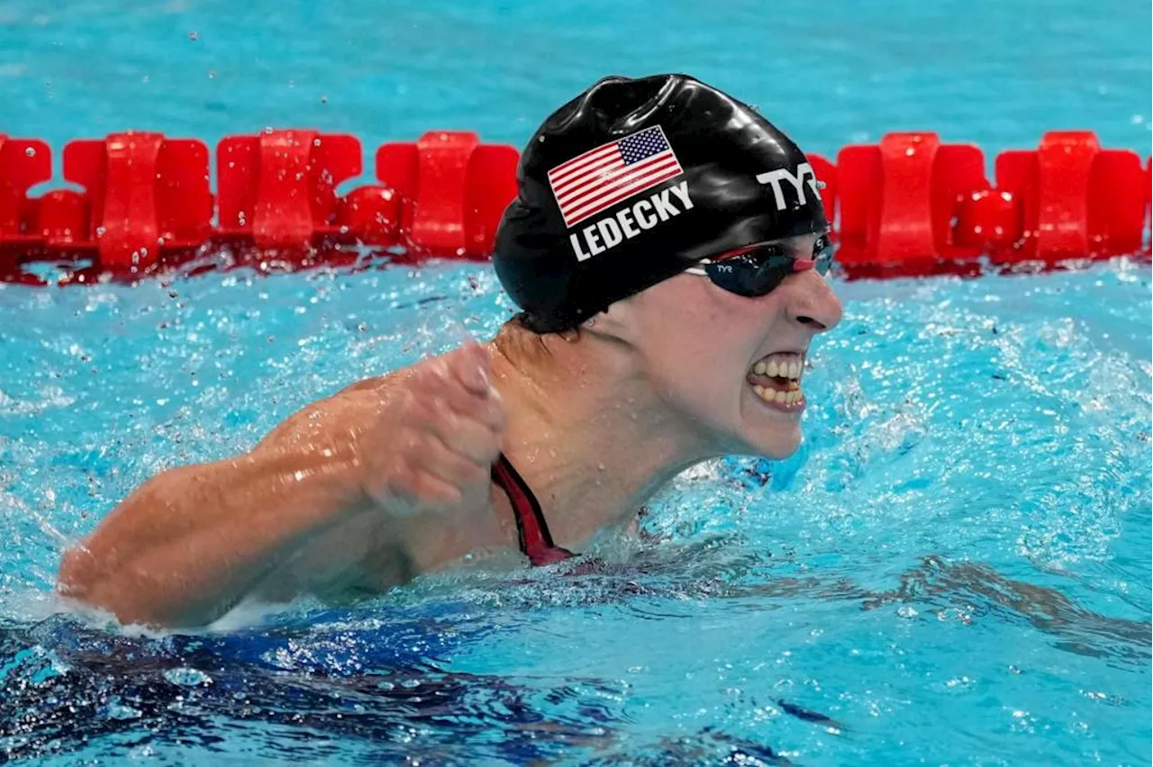 Paris Olympics Day 5 recap: Ledecky wins, triathlon held in the Seine