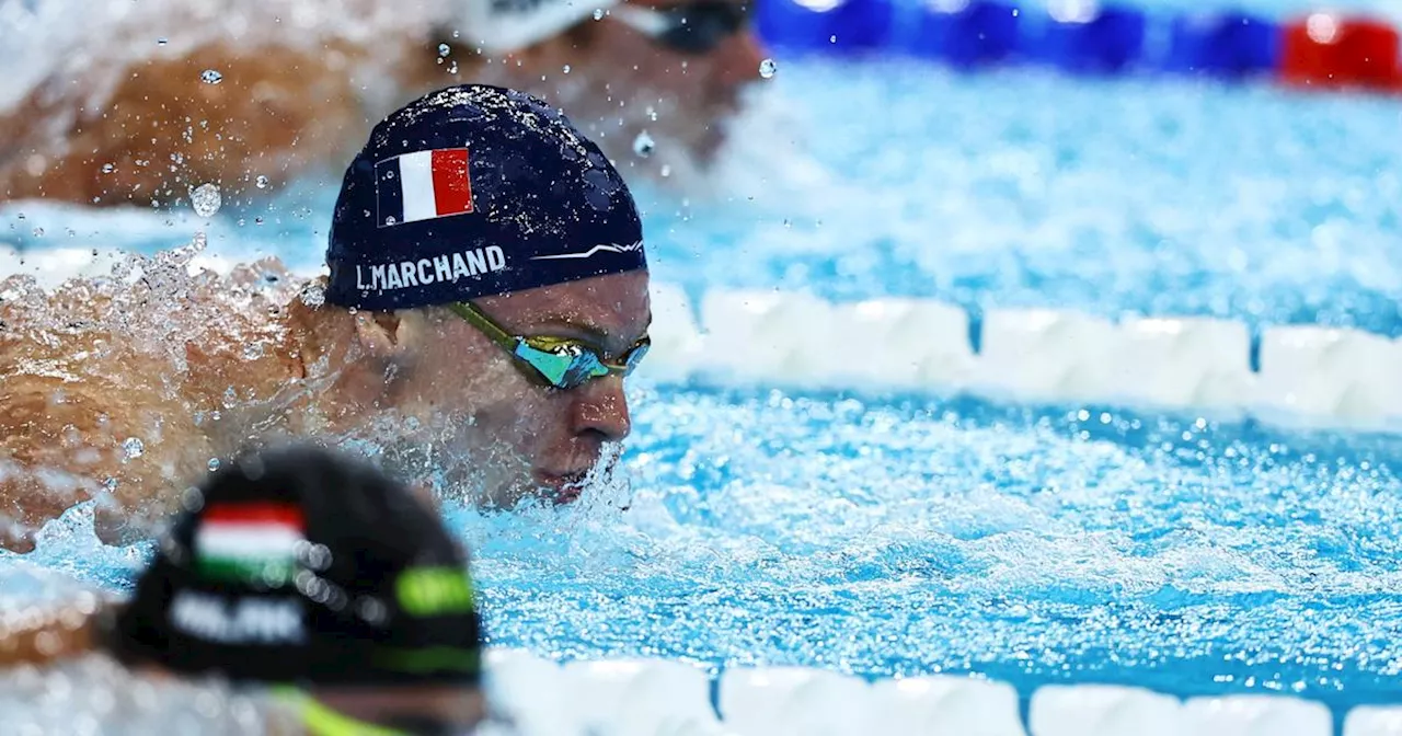 Natation : doublé historique pour Léon Marchand qui étrille ses adversaires sur le 200m brasse