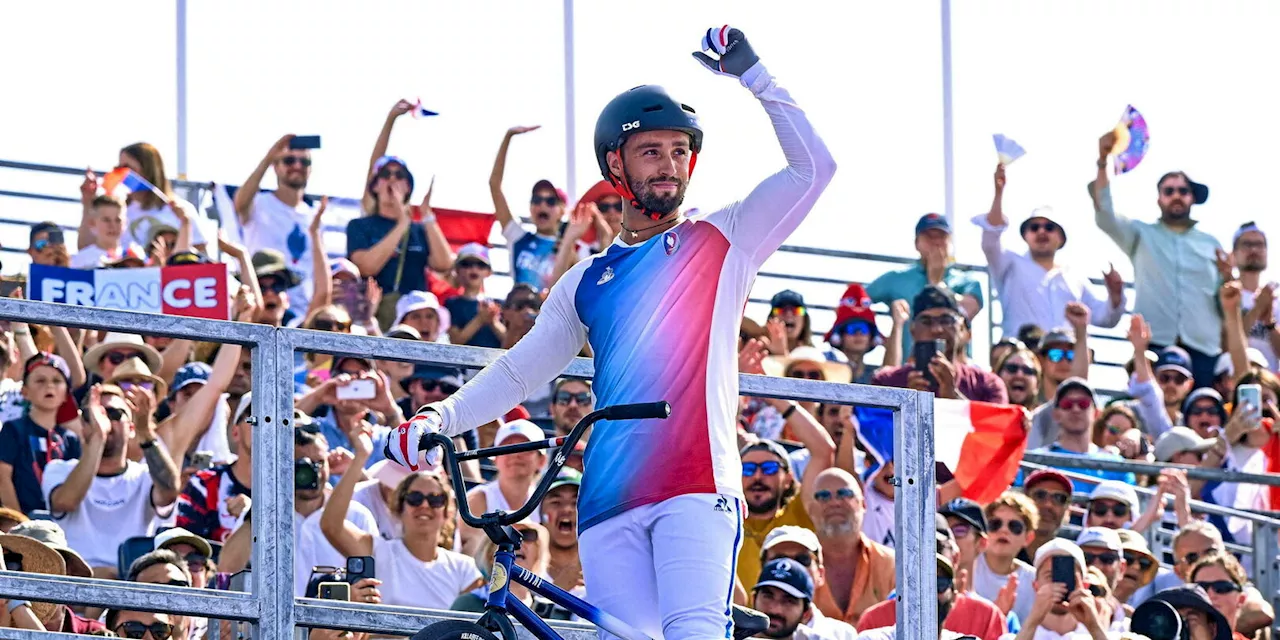 JO 2024 : Anthony Jeanjean décroche le bronze en BMX freestyle