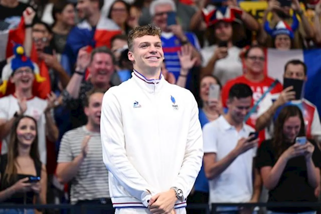 La France s'est arrêtée pour célébrer le doublé doré de Léon Marchand aux JO de Paris 2024