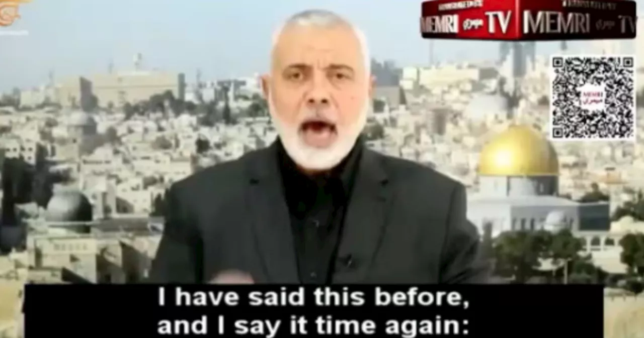 Haniyeh, &#034;abbiamo bisogno del sangue dei bambini&#034;. Ecco chi era davvero il &#034;leader moderato&#034; di Hamas