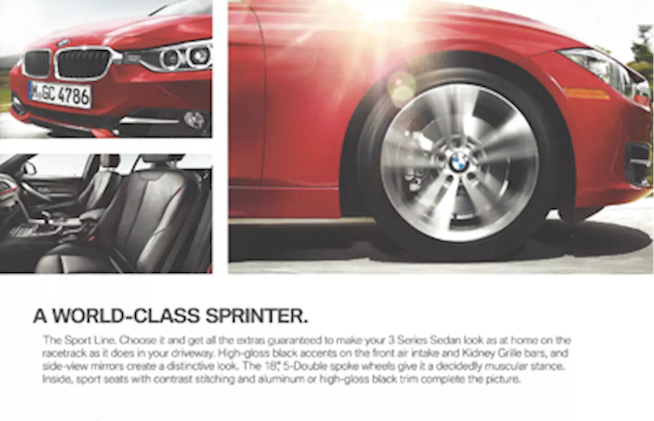 BMW flaunts 3 Series via indestructable postcard