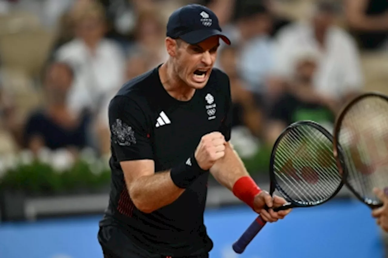 Murray cries ‘happy tears’ as career stays alive with another dramatic Olympic doubles win