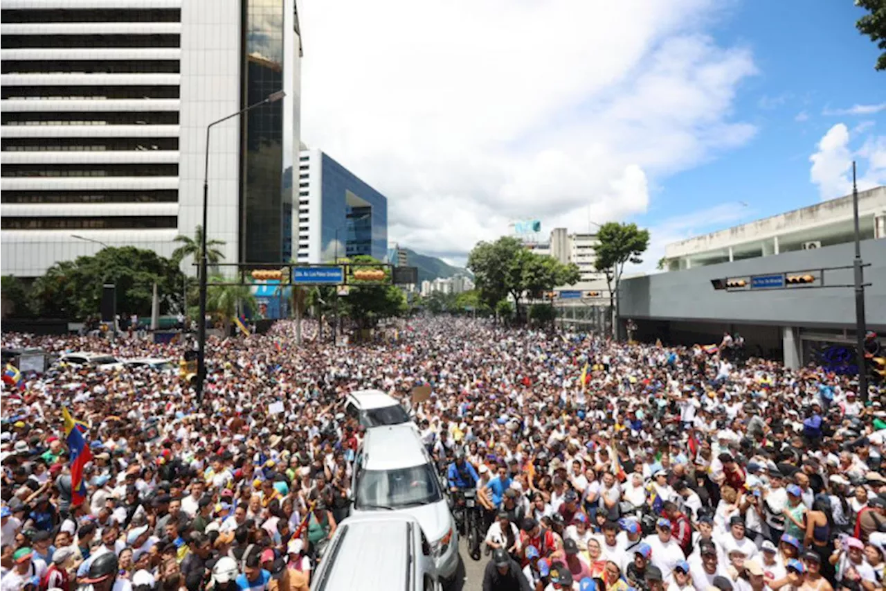 Protes Baru Meletus di Caracas Setelah Hasil Pemilihan Presiden Dipertentangkan