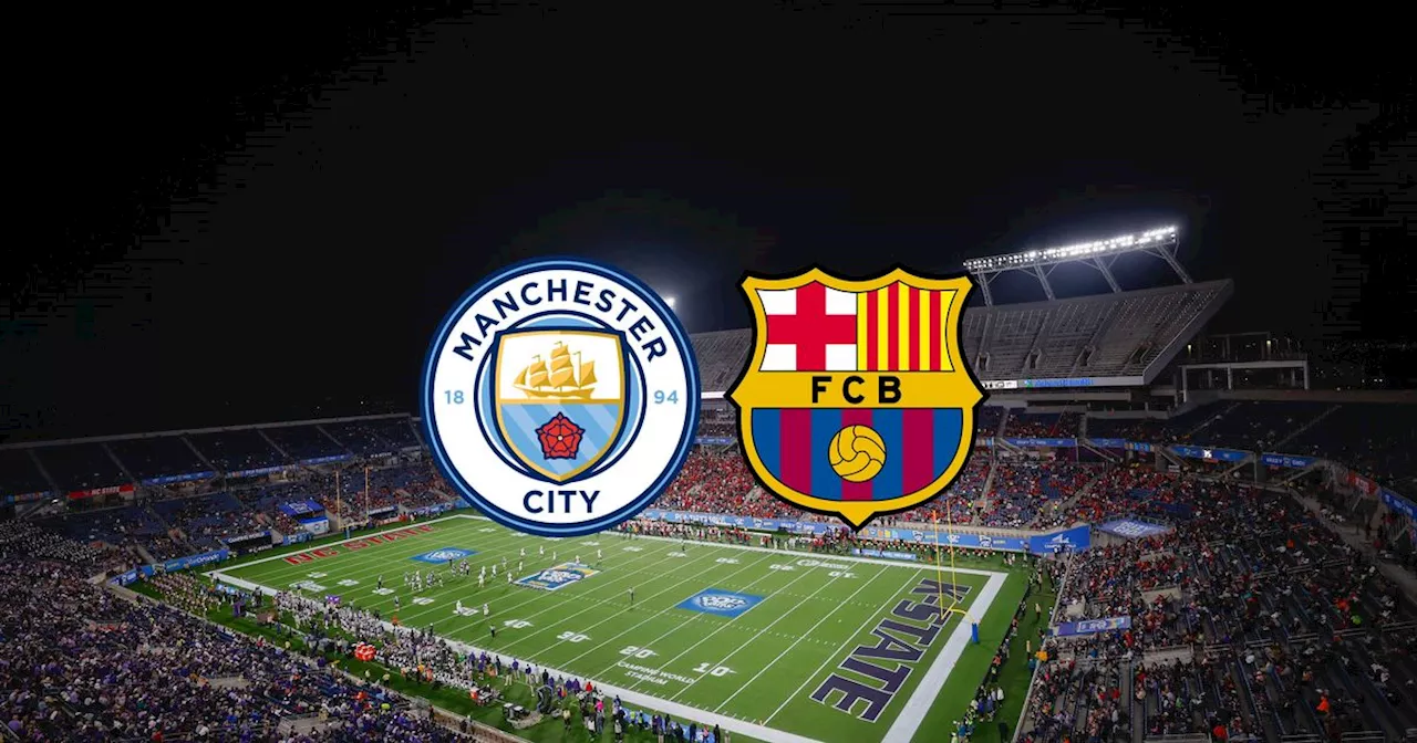 Barcelona vs Man City live match updates with Blues behind despite Nico O'Reilly goal