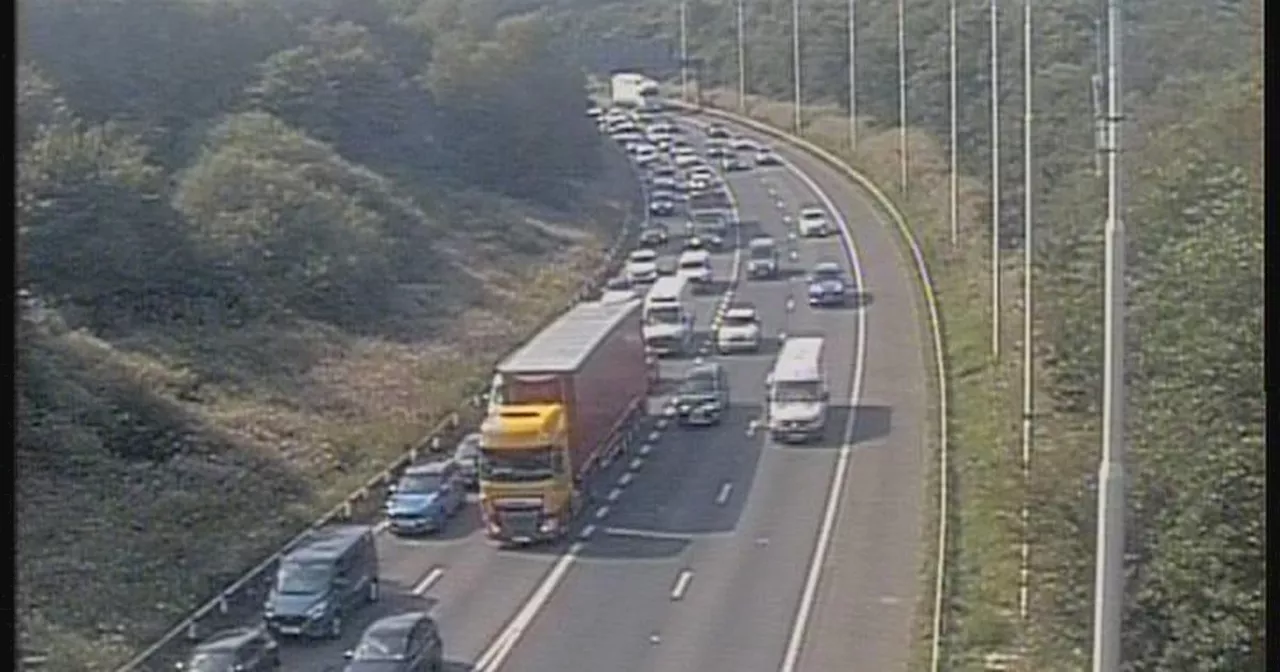 LIVE: Major delays on M60 after two crashes with lanes closed and miles of congestion