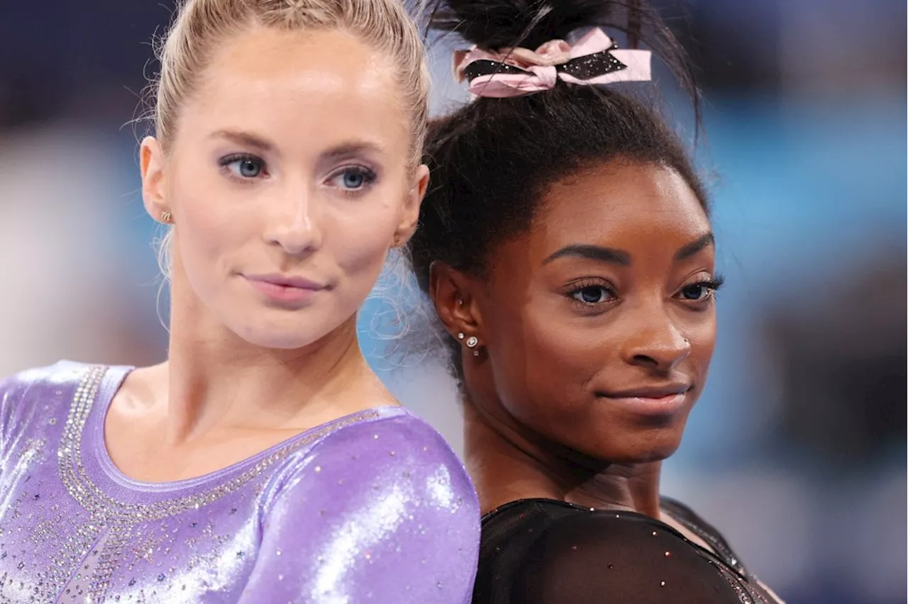 Simone Biles mocks MyKayla Skinner’s ‘work ethic’ comment after win