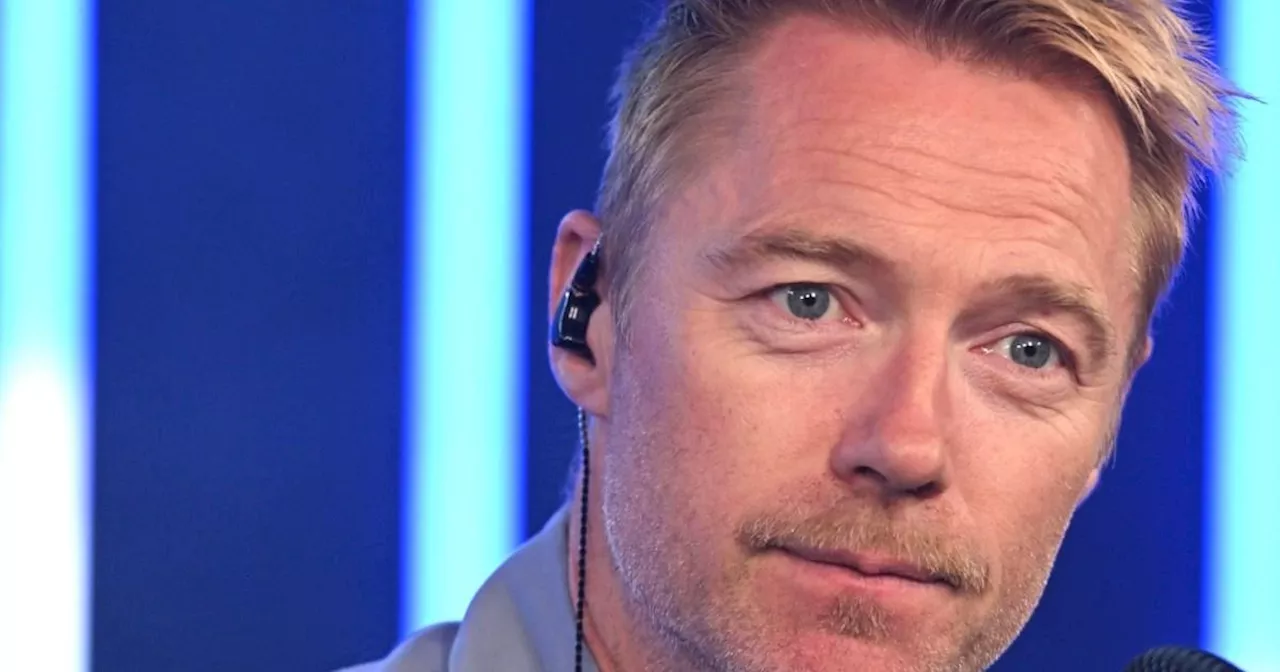 Ronan Keating fights back tears performing 00s ballad in final radio show