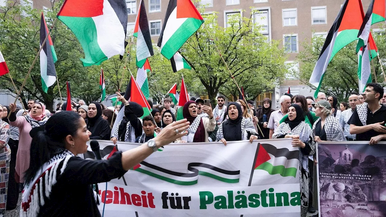 Polizei beendet spontane Pro-Palästina-Demo in Tiergarten