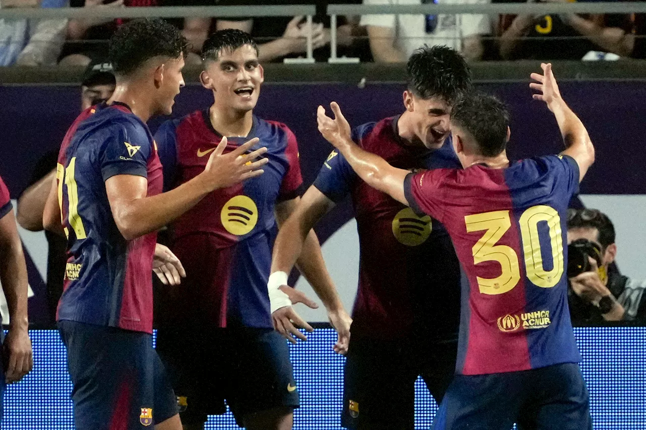 Flick feiert Sieg mit Barça gegen Guardiolas Man City