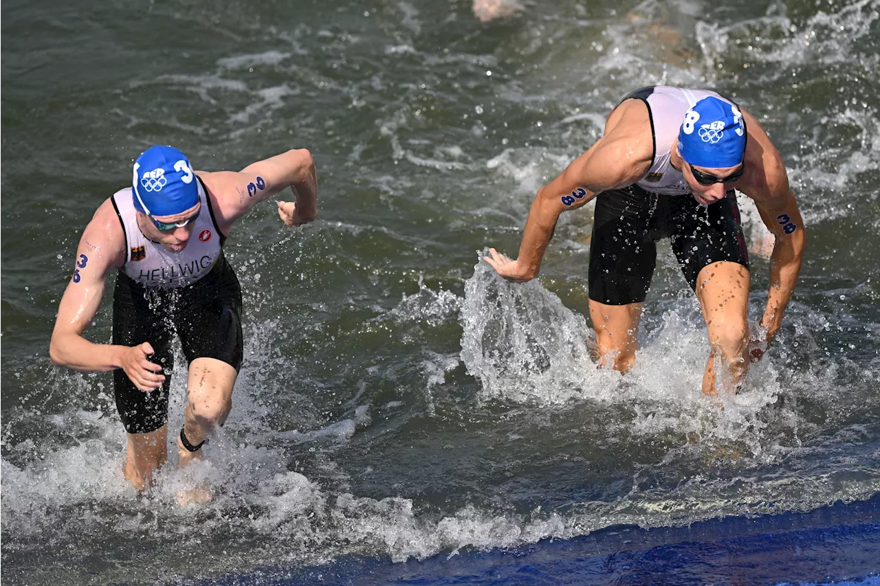 Schlägerei im Wasser, Stürze vom Rad: Triathleten enttäuscht