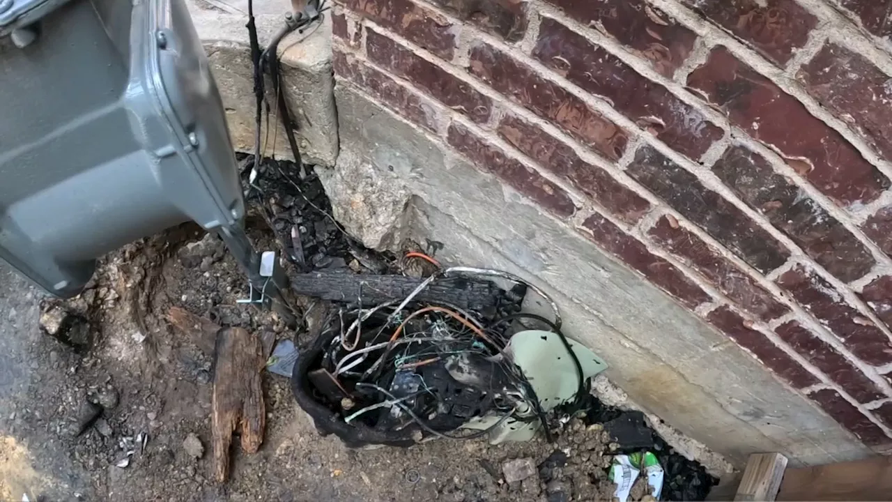 Dallas Fire-Rescue investigating alley fire that happened inches away from gas line