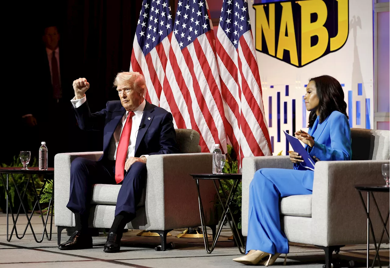 Donald Trump's Black Journalist Event Implodes as Kamala Harris Wins Voters