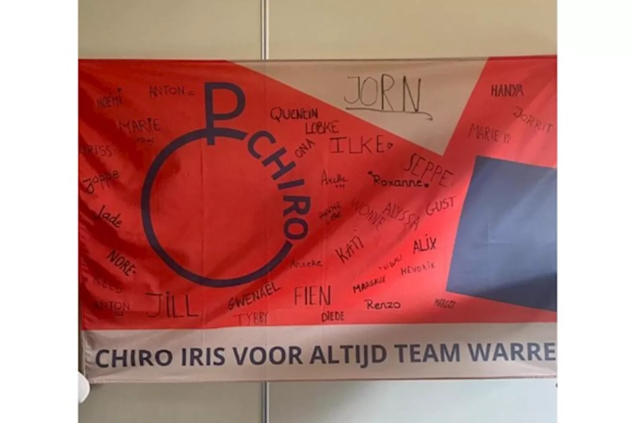 Chirovlag met emotionele waarde is gestolen: “Het was een eerbetoon aan onlangs overleden lid Warre (14)”