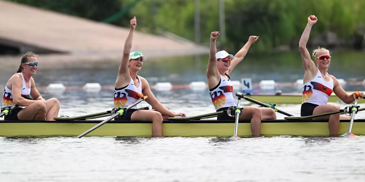 Bronze f&uuml;r den Frauen-Doppelvierer