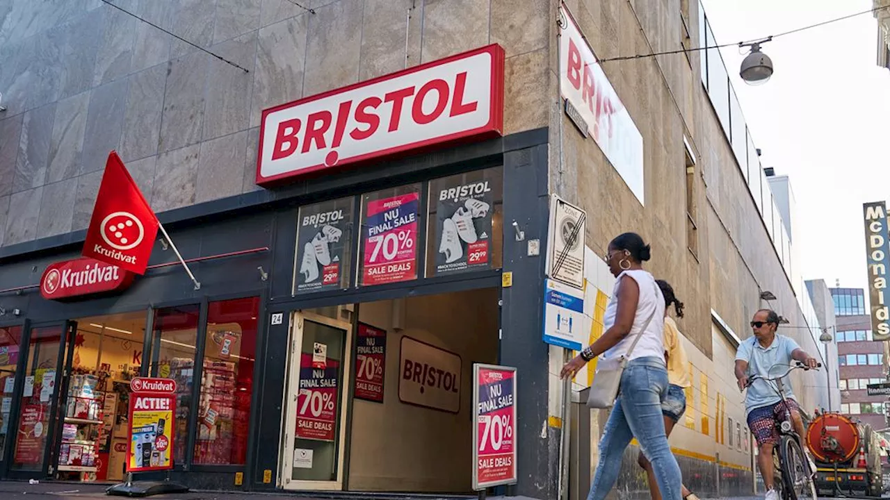 Nederlandse Bristol-winkels gaan dicht, 500 banen weg