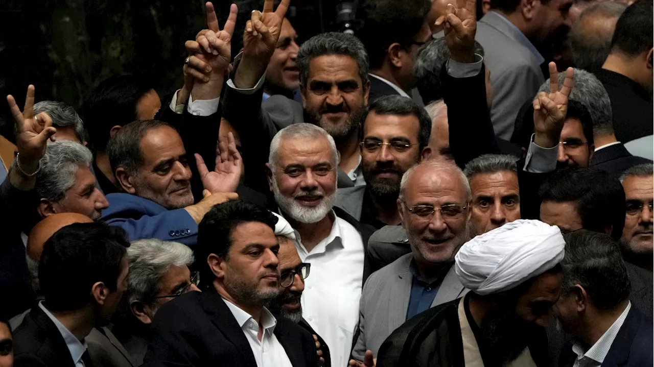 Hamas says its top leader was killed in Iran