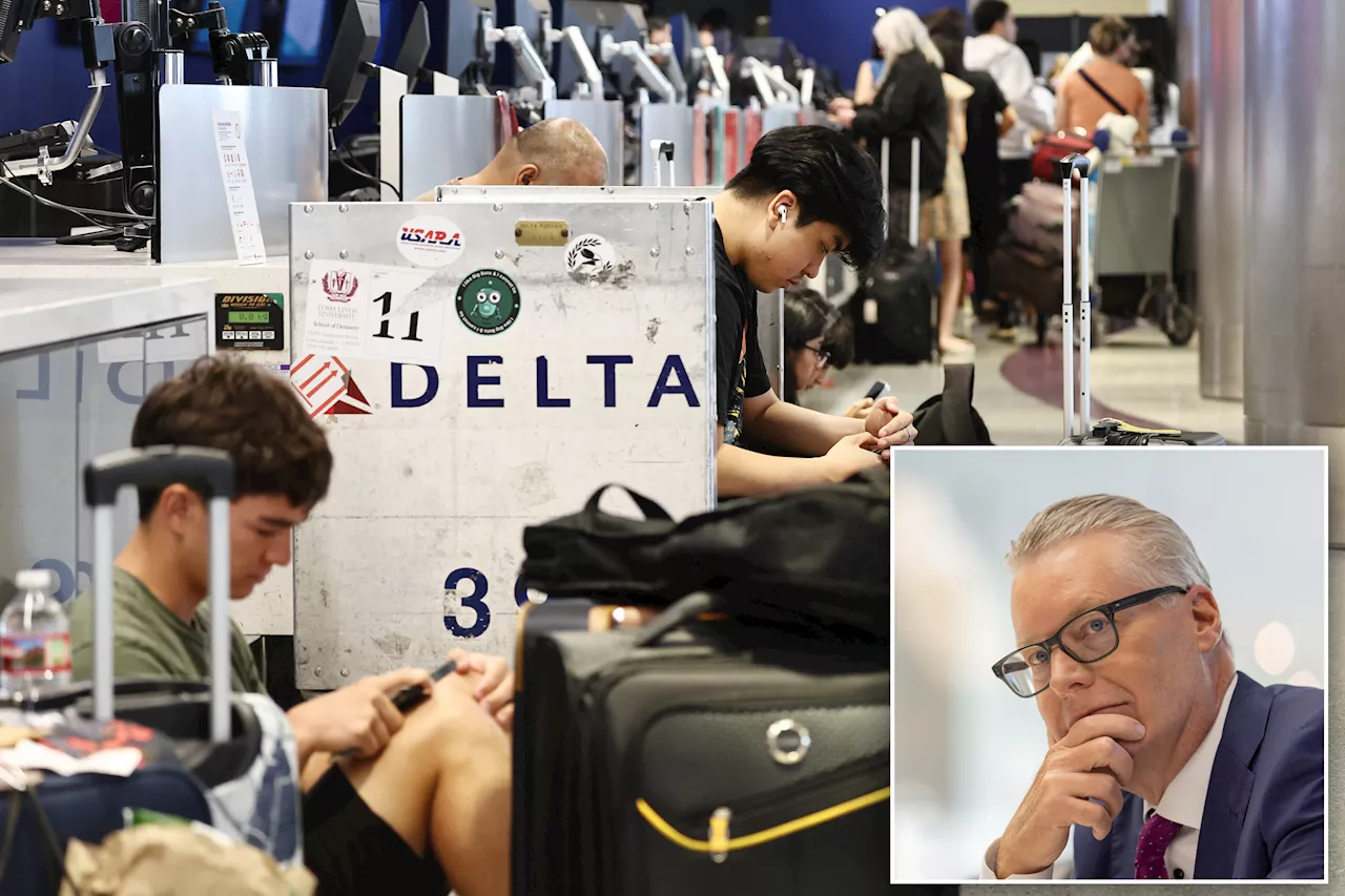 Delta boss says airline lost '$500M in five days' over CrowdStrike debacle