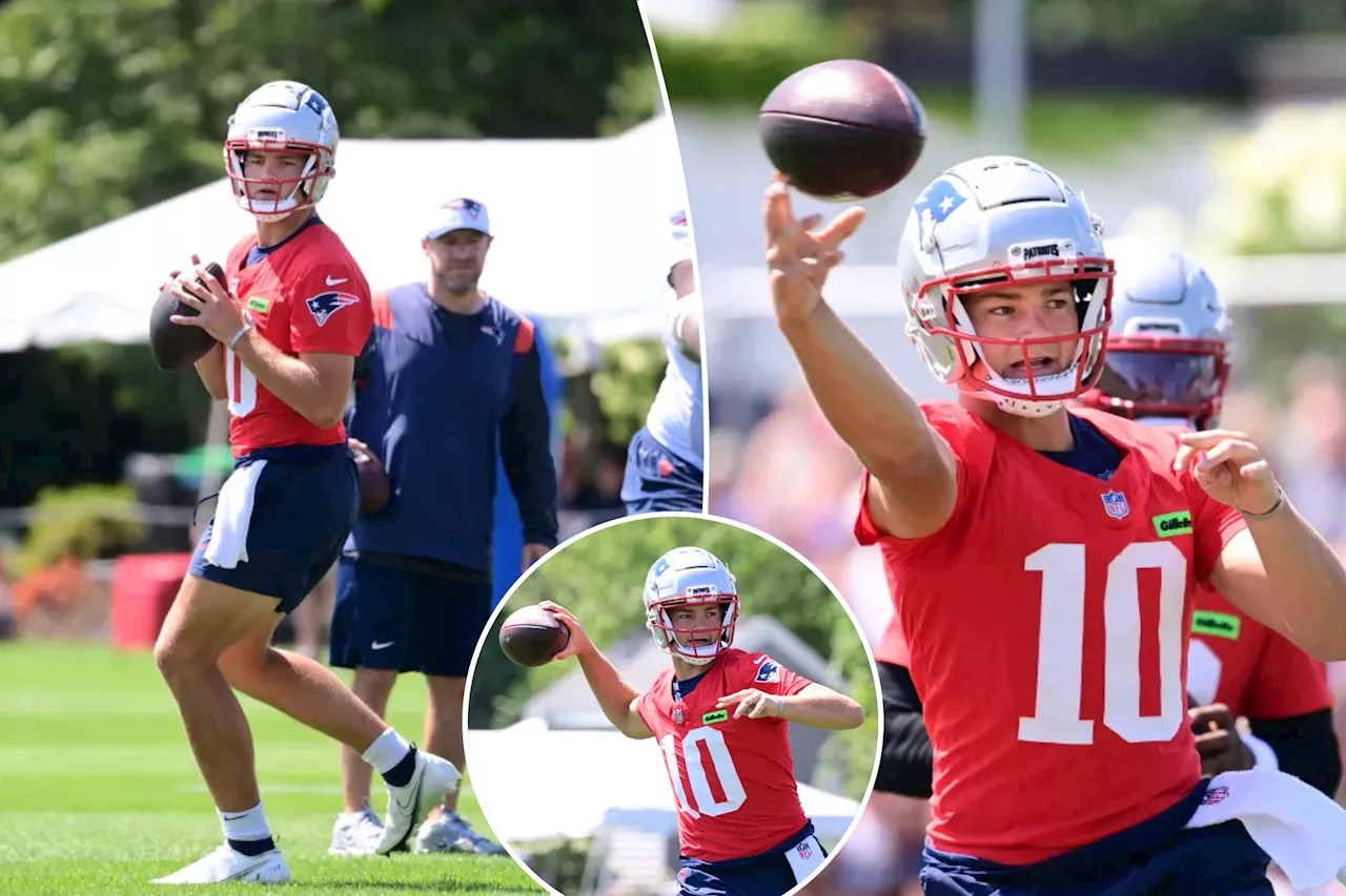 Drake Maye's Patriots training camp struggles are worrying: 'Ghost of Mac Jones'