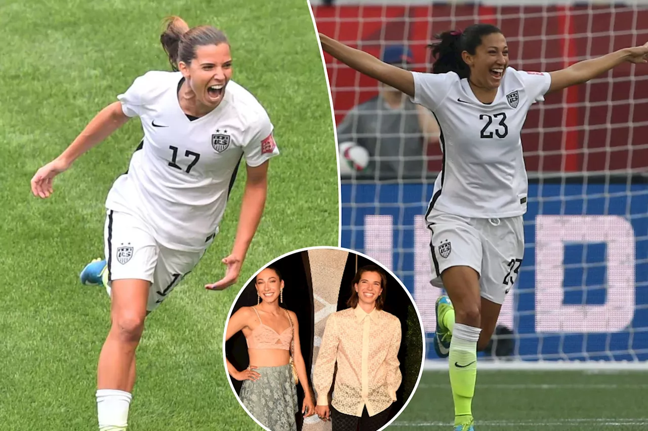 Former USWNT stars Christen Press, Tobin Heath reveal they've been dating — for eight years