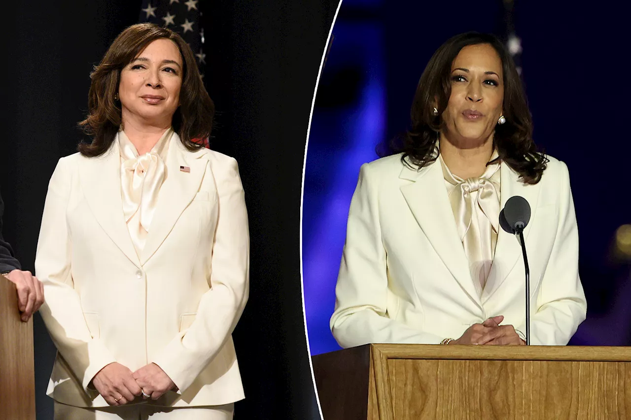 Maya Rudolph sets 'SNL' return to play Kamala Harris for 2024 election: report