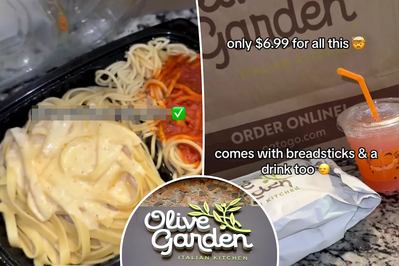 Olive Garden customer reveals hack to get 2 pastas and sides for $6.99 amid inflation