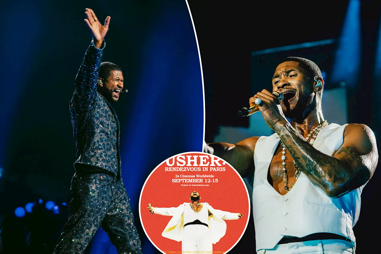 OMG! Usher going from Super Bowl to big screen with upcoming concert film