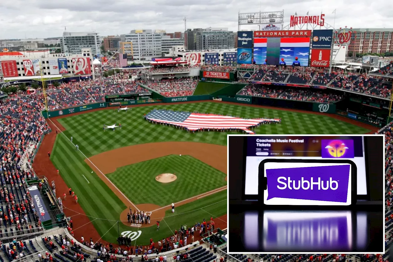 Washington, DC sues StubHub, accuses the resale platform of inflating ticket prices with deceptive fees