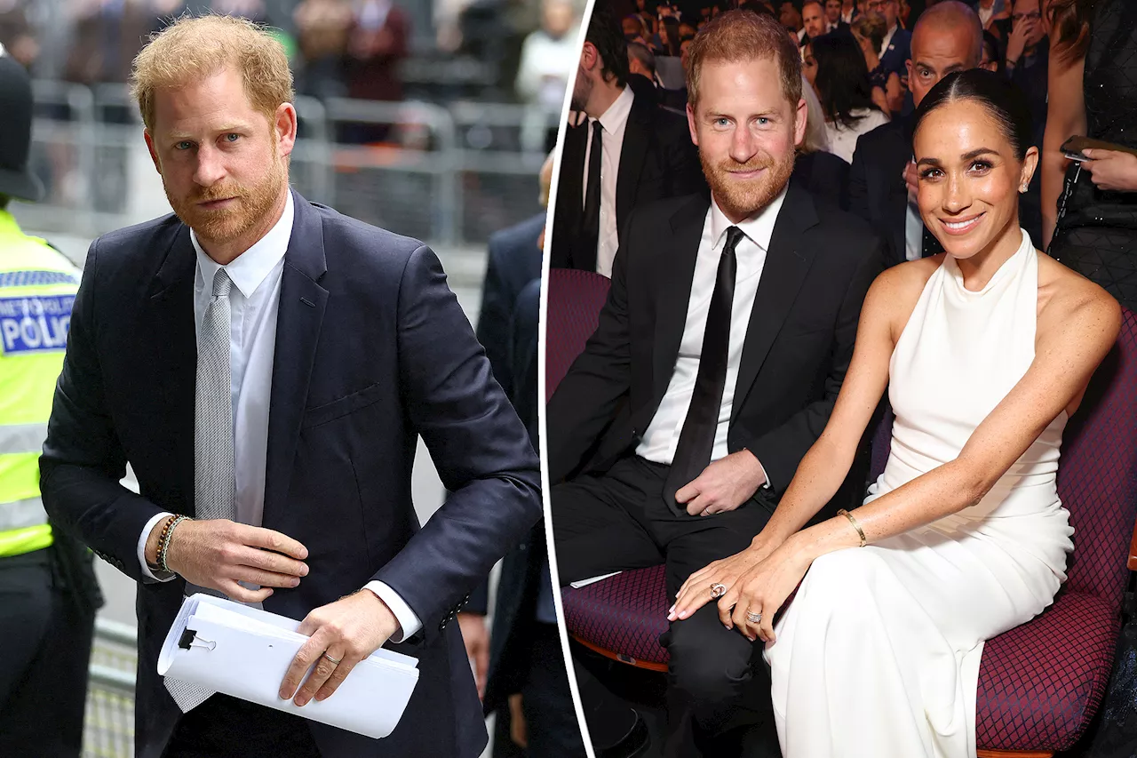 Meghan Markle wants Prince Harry to 'let go' of lawsuits and 'be free': report